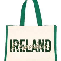 Ireland Gold Signature Jute/Canvas