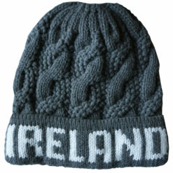 Ireland Text Chunky Hat Turn-Up