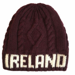 Ireland Text Knitted Hat