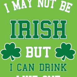 Not Irish But      (Plastic Magnet)