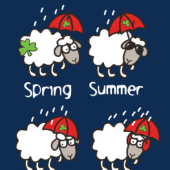 Seasons of Ireland (Plastic Magnet)