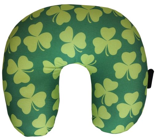NECK PILLOW - ALLOVER SHAMROCKS