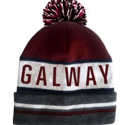 Galway Text Bobble Hat (New design)