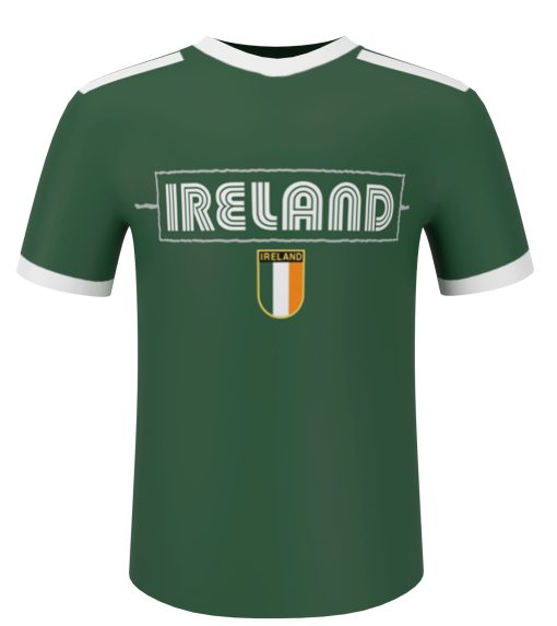 IRELAND BLIPPO SHIELD  (Retro Tee)