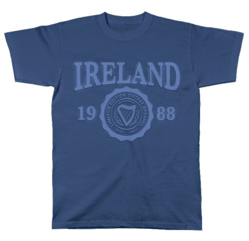 Irl 1988 Embossed Adult Tee - Image 13
