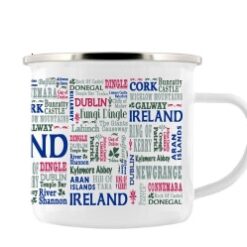 Ireland Locations Enamel Mug