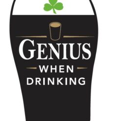 Pint Genius (8cmx5cm)