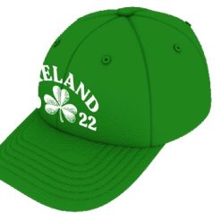 Distressed Shamrock    (B-Ball Hat)
