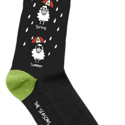 The Seaons of Ireland   (Fun socks)