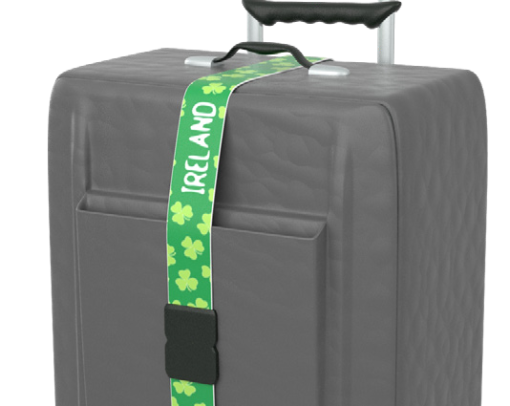 Allover Shamrocks (Luggage Strap)