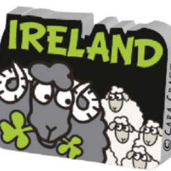 Ireland Sheep 3D Magnet