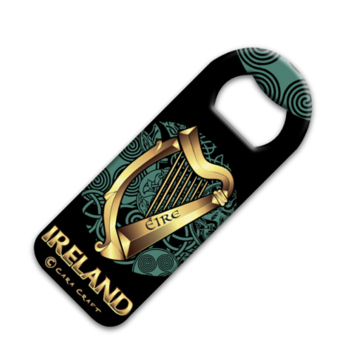 Celtic Harp - Bottle Opener Magnet