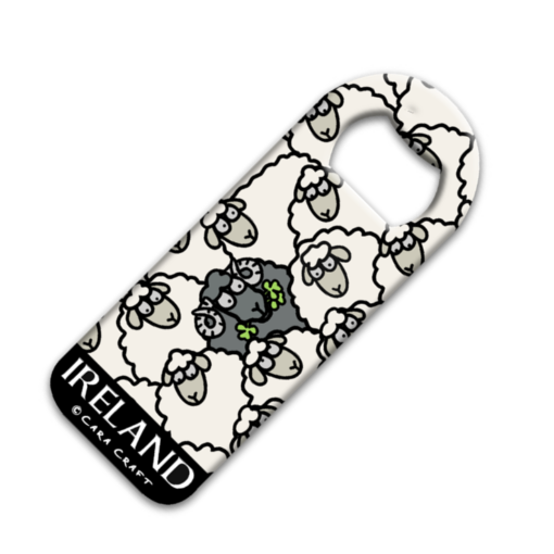 Sheep Paddock  Bottle Opener Magnet