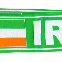 IRELAND FLAG (4)    (Knitted scarf)