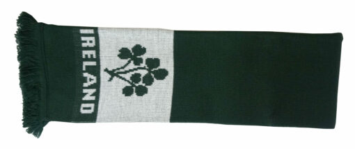 SHAMROCK SPRIG 2    (Knitted scarf)