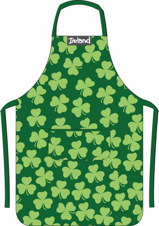 All Over Shamrocks    (Full Apron)