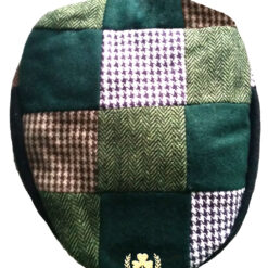 Shamrock Laurels Patchwork Flat Cap