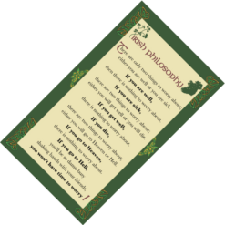 Irish Philosophy Tea Towel